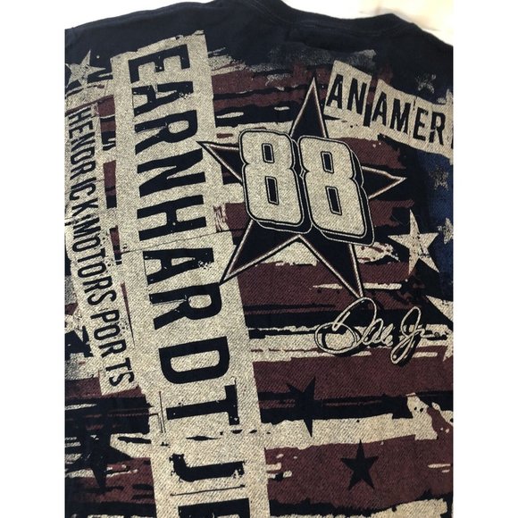 Dale Earnhardt Jr Shirt All Over Double Sided Chase Authentics 2015 Large - Picture 7 of 11
